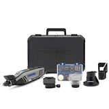 ▶ DREMEL -  Kit de herramientas rotativas de alto rendimiento con luz LED, 5 accesorios y 40 accesorios Plus Dremel 225-01 Flex-Shaft (2 artículos)