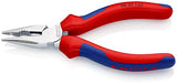 ▶ KNIPEX Tools 822145 - Alicates combinados de punta de aguja, multicomponente