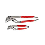▶ MILWAUKEE 2 Pack – Straight Mandíbula Juego de alicates (15,2 cm/25,4 cm)