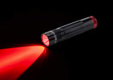 ▶ MAGLITE  Spectrum Series Linterna, AAA, Cuerpo Negro, luz LED roja