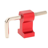 Herramientas Carpintería  Newmind Cuadrado de sujeción de esquina de aleación de aluminio, herramientas de carpintero, abrazaderas de ángulo recto para gabinetes, rojo A
