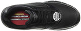 Skechers, Zapatos de Servicio de Alimentos para Hombre, Nampa 77156, Negro (Black Polyurethane), 27.5 Ancho Medio