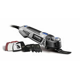 ▶ DREMEL - Multi-Max - Kit de herramientas oscilantes sin herramientas de 5 amperios con juego de accesorios (Reacondicionado)