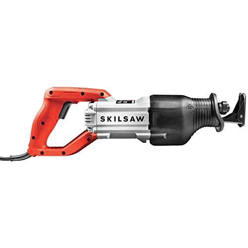 SKIL Sierra de sable de 13 amperios con tecnología Buzzkill, color r ...