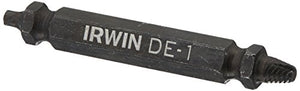 Punta extractora de tornillos de doble punta con agarre de la serie Impact Performance de IRWIN 1876221, De-1