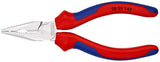 ▶ KNIPEX Tools 822145 - Alicates combinados de punta de aguja, multicomponente