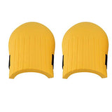 Cheresouse Rodilleras - 1 par de Rodilleras de EVA Rodilleras Ajustables Equipo de protección para Rodilleras para Hombres, Mujeres, construcción, jardinería, Suelos (Amarillo)