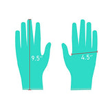 ▶ Guantes antivibración Guante de látex de goma que absorbe las vibraciones, antiimpacto, antivibración,