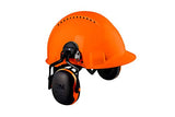 ▶ 3M PELTOR X1P5E-OR Electrically Insulated Earmuffs, Forestry Orange, Pack of 1