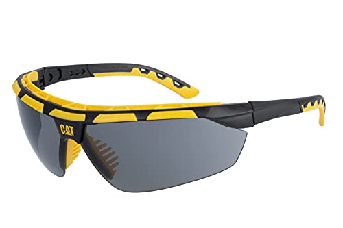 ▶ CATERPILLAR Ectoshield Gafas de seguridad, ahumado, talla única