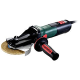 ▶ METABO Esmeriladora  de 4.5"/velocidad variable - 10.0 Amp W/Lock-On, Electrónica (613080420 10-125 Quick INOX), amoladoras de cabeza plana