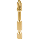 ▶ MAKITA Juego de Brocas de 5 cm, 15  Impact Gold #2 Phillips