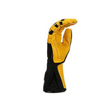 ▶ KLEIN TOOLS Guantes electricista de Liniero Grande, fabricados de cuero, neopreno y spandex. Klein Tools