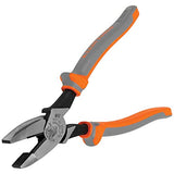 Alicates laterales aislados de 1000 V, diseño de alto apalancamiento, cuchillos endurecidos por inducción, 9 pulgadas Klein Tools -