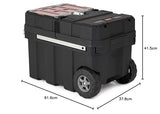 ▶ Caja de Herramientas portátil de plástico con Mango Extensible KETER Masterloader