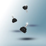 ▶ LUTER 20 Piezas M4 x 10 mm Tornillo de Mariposa Moleteado Roscado de Acero al Carbono, Pernos de Manija Moleteada Perillas de Tornillo de Pulgar De Agarre Tornillos de Sujeción Redondos Negros (Negro)