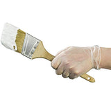 AMMEX GPX3D - Guantes de vinilo - GPX3D - Desechables, sin polvo, industriales, 3 mil, transparente, Desechable, Transparente, Mediano