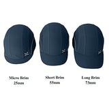 ▶ Gorra de seguridad, ligera, de seguridad, protección de la cabeza, transpirable, gorra de protección de la cabeza (M18109H-Navy-Micro Brim)