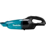 Aspiradora inalámbrica de 3 velocidades sin escobillas de iones de litio de 18 V, Makita con botón pulsador, solo herramienta