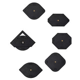 Herramientas Carpintería  HERMIT TOOLS Paquete de 6 plantillas de esquina para fresadora/recortadora R5 R10 R15 R20 R25 R30 R35 R40 R45 R50 T5 T10 T15 T20 T25 T30 T35 T40 Medio Redondo Radio Rápido (1 8 radios diferentes. Set)