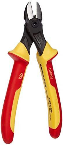 Alicates de corte lateral Bahco con filos progresivos, mangos aislados