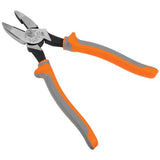 Alicates laterales aislados de 1000 V, diseño de alto apalancamiento, cuchillos endurecidos por inducción, 9 pulgadas Klein Tools -