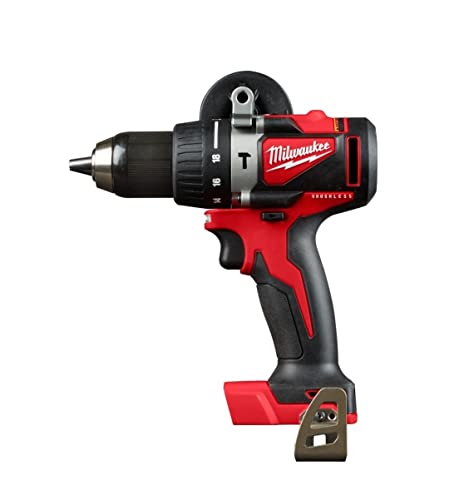 ▶ MILWAUKEE Taladro inalámbrico Sin escobillas 1,27 cm Hamme, Rojo MILWAUKEE 'S M18