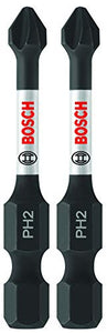 Bosch ITPH2202 2pieza(s) broca Impact ToughTM 2 pulgadas. Phillips® #2 puntas de potencia