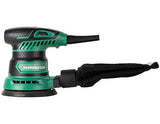 ▶ METABO Lijadora de órbita aleatoria de 5 pulgadas | Velocidad variable | Potente motor de 230 W 2.8 amperios | Agarre de elastómero suave | Incluye 5 piezas de papel de lija, bolsa de polvo, adaptador de vacío | SV13YST Metabo HPT