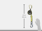 Guardian Fall Protection 10900 11-Foot 1-Inch Nylon Webbing with Carabineer