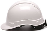▶ Casco Seguridad  Gorro duro estilo casquillo, suspensión de trinquete de 4 puntos, color blanco