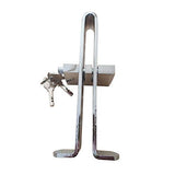 ▶ Bloqueo de embrague de freno de coche, antirrobo, herramienta de seguridad, bloqueo de acero, bloqueo de freno de embrague de coche