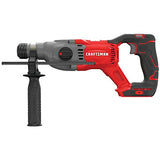 CRAFTSMAN Rotomartillo SDS Plus 20V Inalámbrico sin Carbones y sin Bateria Incluida CMCH233B