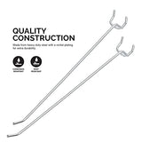 ▶ NEIKO  Kit Organizador de Ganchos, Paquete de 50 Ganchos