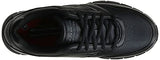 Skechers, Zapatos de Servicio de Alimentos para Hombre, Nampa 77156, Negro (Black Polyurethane), 27.5 Ancho Medio