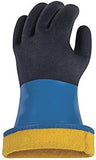 ▶ Guantes resistentes a los productos químicos  Resistente al desgaste de baja temperatura Frío Protección Producción impermeable Killing Guantes pescado Trabajo Seguro anti-química del espesamiento del invierno de caucho nitrilo