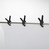 ▶ AMAZON BASICS Juego de abrazaderas de resorte de nailon de 14 piezas, 6 piezas de 3-3/8 pulgadas, 4 piezas de 4-1/2 pulgadas, 4 piezas de 6-1/2 pulgadas