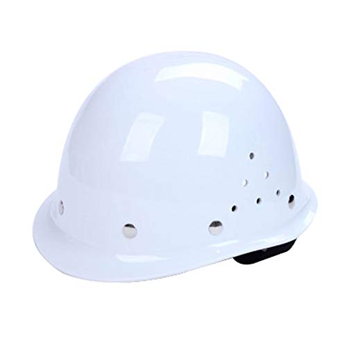 ▶ Casco de construcción Casco de seguridad - Ventilador de verano Casco de protección laboral de electricistas para construcción de líderes de ingeniería de construcción y construcción Mejor protegerte