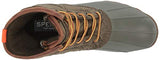 Sperry Botas de lluvia de pato de agua salada para hombre, Verde Oliva, 10.5 US