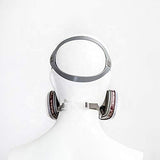 ▶ Juego de 10 piezas de respirador reutilizable de media cara con 2 filtros reemplazables