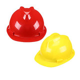 ▶ Casco de Seguridad Industrial, Casco de construcción rígido, arnés de 4 Puntos, Casco de Protección, Casco de Trabajo Casco
