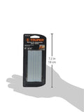 Truper PIPE-1/2 Pistola eléctrica para silicon, 25W, 1/2" + REP-PIPE-5/16, Barras de silicón de repuesto para PIPE-5/16, 12 pzas