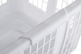 Rubbermaid Laundry Basket, 1.6-Bushel, White