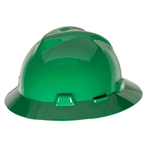▶ Casco ala Ancha Marca Variedad DE Colores SUSPENSIÓN FAS TRAC III (Verde)