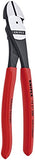 ▶ KNIPEX Tools Juego de herramientas de 3 piezas para nariz larga, cortador diagonal y alicates de cocodrilo, rojo (el embalaje puede variar)