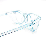 ▶ HATOYUME Gafas de seguridad antivaho, antipolvo/rayos azules, gafas protectoras TR para hombres y mujeres