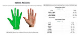 ▶ Guantes de fútbol antideslizantes para el día del juego, para jóvenes y adultos, guante receptor con agarre de silicona de alta adherencia, soporte superior y protección para todas las edades, guantes de fútbol, 1 par, color negro