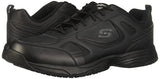 Skechers, Tenis para Trabajo para Hombre, Dighton 77111, Negro, 29 Ancho Medio