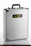 ▶ Caja Kit de Herramientas Mixtas Premium BOHR 183 pzas, Caja de Aluminio.