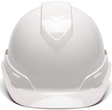 ▶ Casco Seguridad  Gorro duro estilo casquillo, suspensión de trinquete de 4 puntos, color blanco